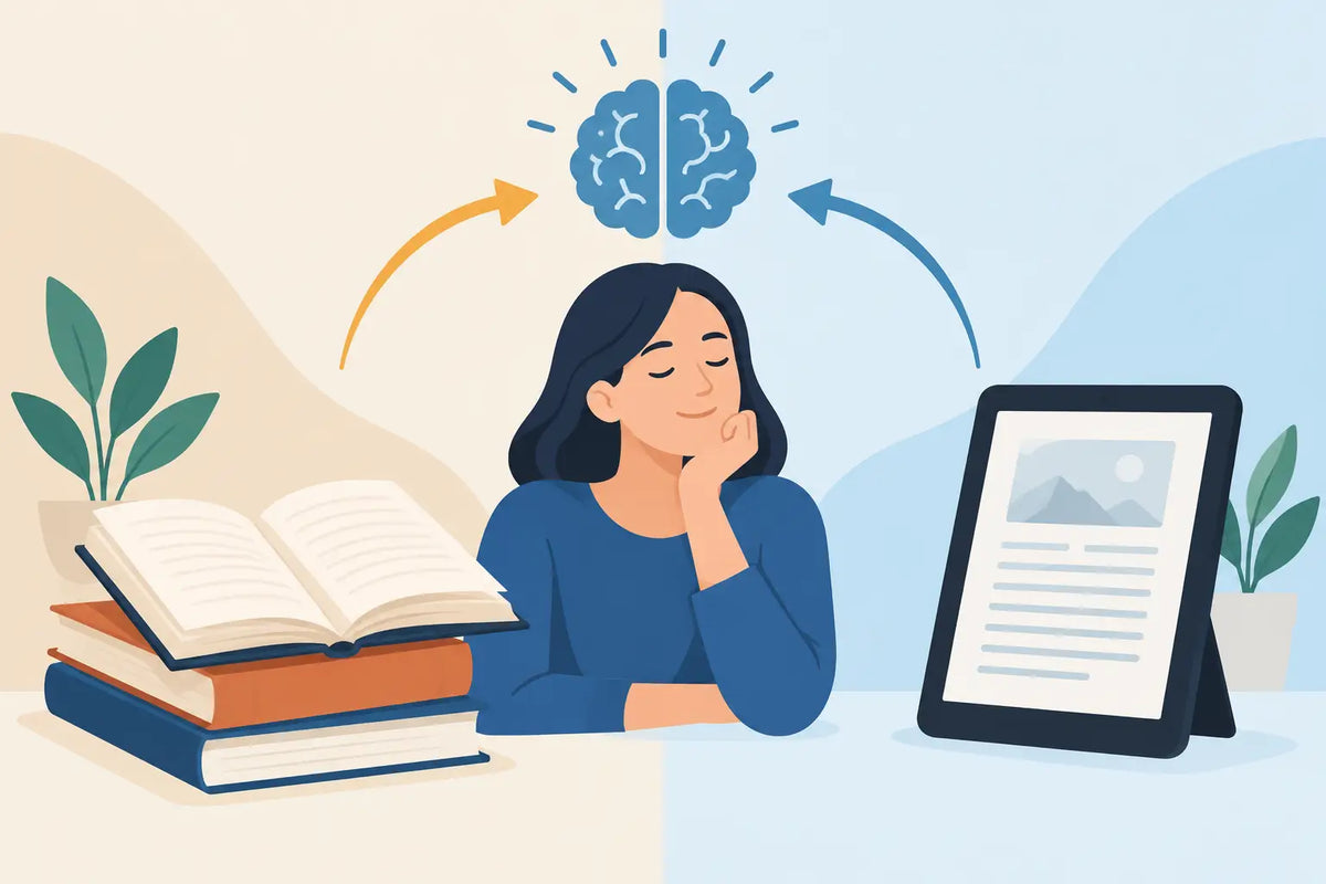 Paperback or Ebook for Retention: Which Wins?