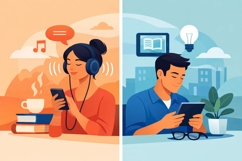 Audiobook vs Ebook Learning: Which Fits You?