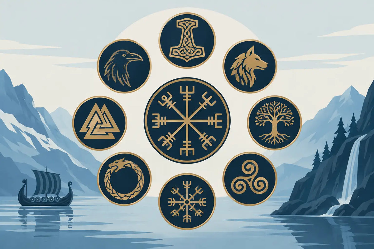 Norse Mythology Symbols Guide to 9 Key Signs