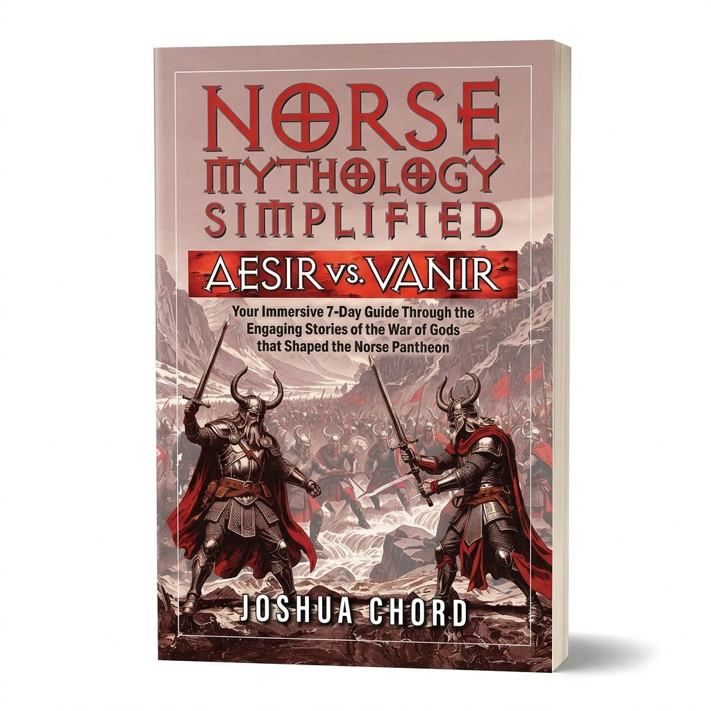Norse Mythology Simplified – Aesir vs. Vanir: Your Immersive 7-Day Guide Through the Engaging Stories of the War of Gods That Shaped the Norse Pantheon (Paperback)